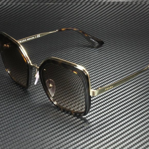 NEW Prada Women's Havana and Grey Sunglasses! - Picture 1 of 4